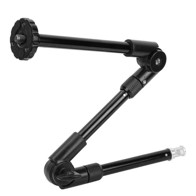 Serounder Three-Section Magic Arm,Adjustable Extension Articulated Arm Camera Extension Bracket with 1/4 & 3/8 Screw Hole Metal Lock Sleeve for Photography Lovers - Image 1